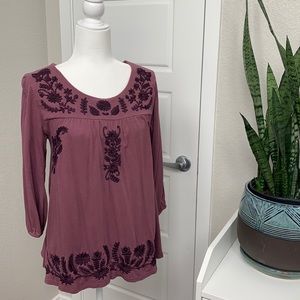 Embroidered tunic